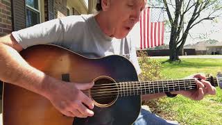 “Which Way Does That Old Pony Run” Lyle Lovett on Gibson J-45