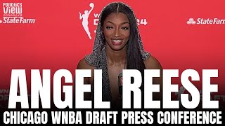 Angel Reese Reacts to Being Drafted Into WNBA, LSU Tigers Career, Playing in Chicago & Future Career