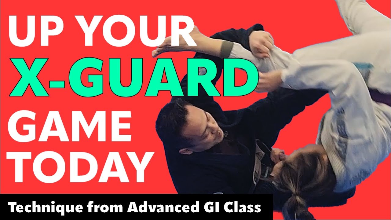 X-Guard sweeps and back takes technique