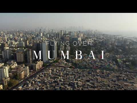 FLYING OVER MUMBAI (DHARAVI) 4K Aerial Film