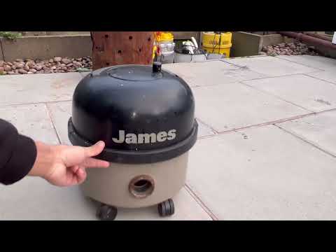 I got a new Numatic James JVR-225 vintage vacuum cleaner! [My RAREST EVER NUMATIC!]