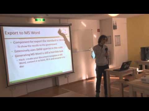 Yury Katkov - Creating standards of professional activity with Semantic MediaWiki, SMWCon Fall 2013