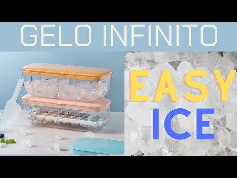 Forma de Gelo com Armazenamento Easy Ice