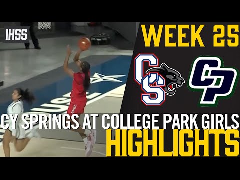 Cy Springs Secures Impressive Win Against College Park | Highlights