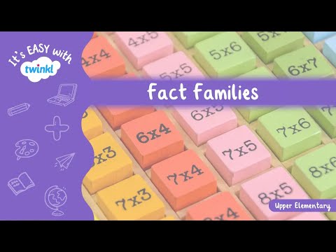 Fact Families for Kids | It’s Easy With Twinkl | Twinkl USA