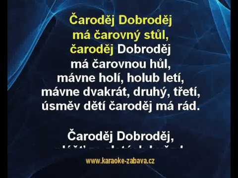 Václav Neckář - Čaroděj Dobroděj (karaoke KLIP)