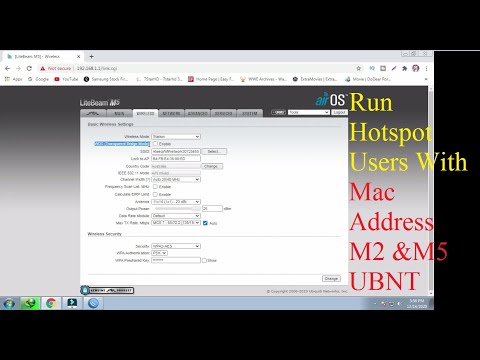 (Run Hotspot Users Mikrotik) With UBNT M2&M5 Urud/Hindi