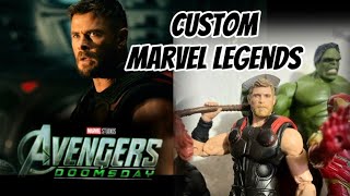 Custom Thor Avengers DOOMSDAY Marvel Legends!!!!