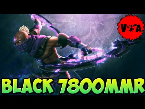 Dota 2 - Black 7800 MMR Plays Anti-Mage vol #3 - Ranked Match