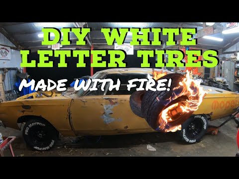 DIY White Letter Tires AMAZING Results on Worst 1969 Roadrunner EVER-the Rolledrunner!