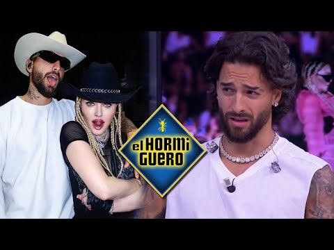 MALUMA CUENTA el INCIDENTE con MADONNA en SU CASA le LLAMÓ a GRITOS EL HORMIGUERO