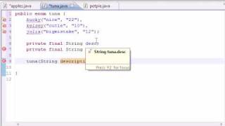 Java Programming Tutorial - 44 - Enumeration