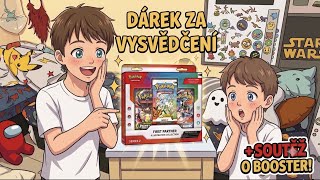 DÁREK ZA VYSVĚDČENÍ! 😱 Rozbalujeme Pokémon First Partner Box 2. Série!