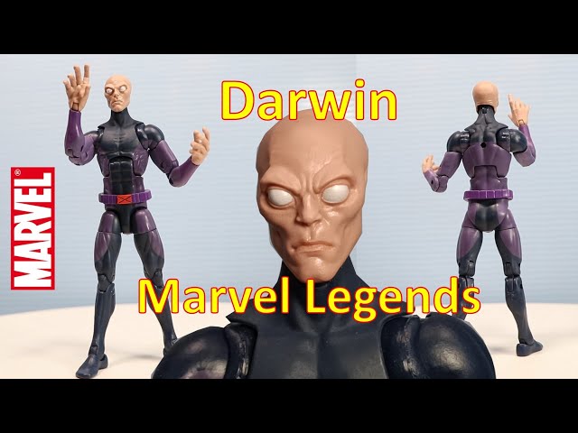 Vídeo relacionado con Marvel Hasbro Legends Series - Figura de Darwin de los X-Men - Juguete de colección de 15 cm, con 2 Accesorios y Pieza de Figura para armar (F3692)