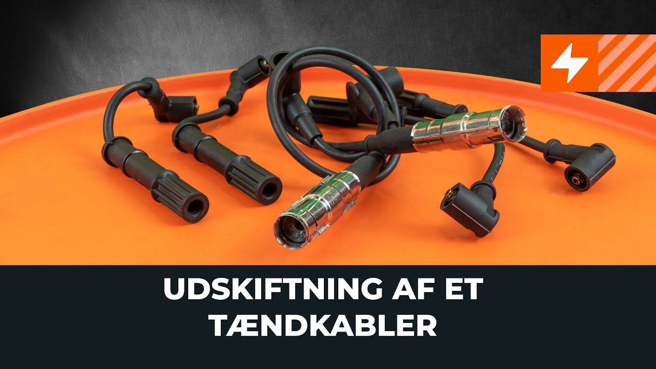 Hvordan udskiftes tændkabler på en bil