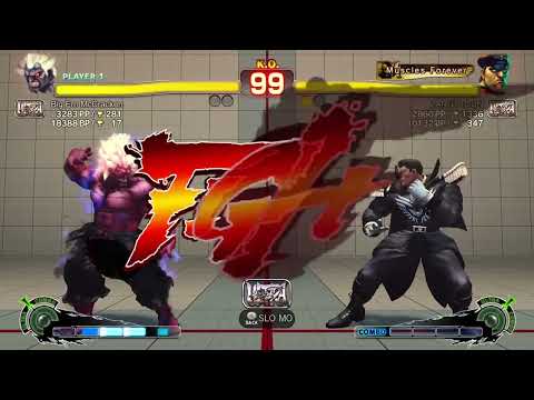 Big Ern McCracken (Oni) Vs ZanGytoun (M.Bison) | USF4