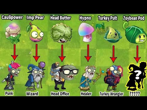 PvZ 2 Discovery Funny - Plants & Zombies Have Similar Skills #pvz2