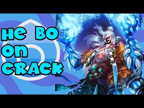 He Bo on crack - smite montage