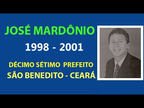 José Mardonio da Costa, décimo sétimo Prefeito de São Benedito, Ceará #historia
