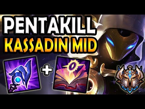 OTP KASSADIN vs KATARINA [ MID ] Lol Challenger Korea 11.8