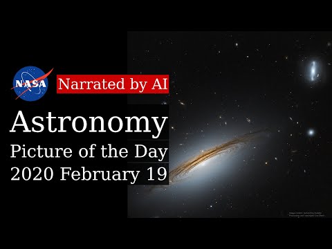 APOD: 2020-02-19 - UGC 12591: The Fastest Rotating Galaxy Known (Narrated by Salli)