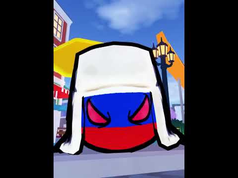 Russia Vs Slovakia//Countryballs Core//#countryballs #countryballsmemes #core