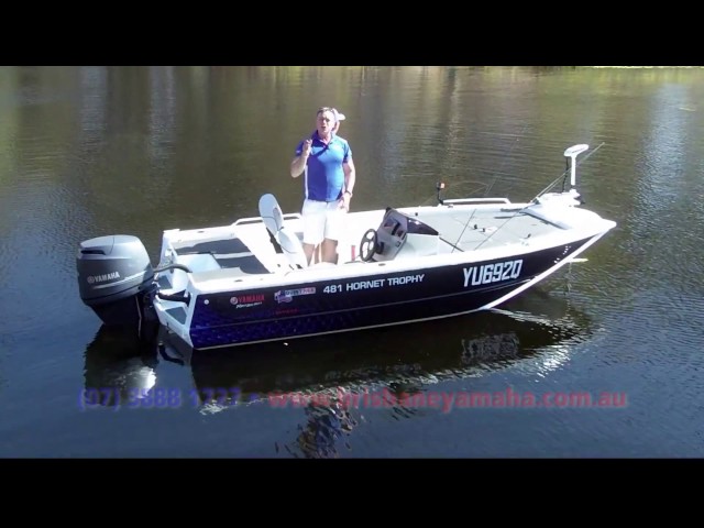 Quintrex Hornet Trophy 481 SC + Yamaha F90HP 4 Stroke boat review | Brisbane Yamaha