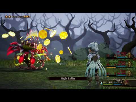 Bravely Default II Solo Challenge - Jealous Jody vs Adelle (level 18)