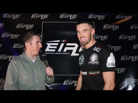 Éire Fighting Championship 1: Cian Cowley Post-Fight Interview