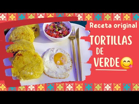 Deliciosas Tortillas de Verde! Fáciles y rápidas de hacer - COMIDA ECUATORIANA #recetas