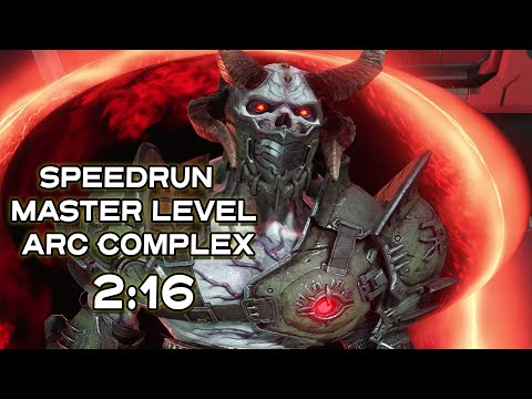 DOOM ETERNAL - Master Level Nightmare Arc Complex Speedrun 2:16