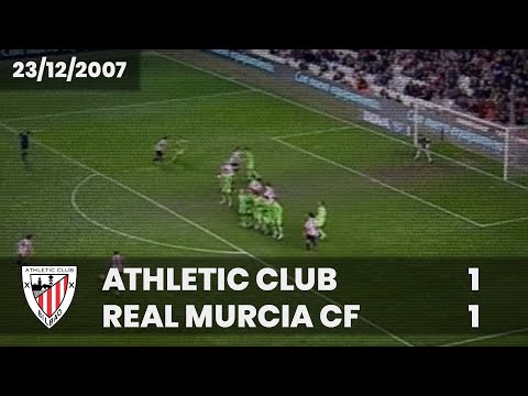 ⚽️ [Liga 07/08] J17 I Athletic Club 1 - Real Murcia CF 1 I LABURPENA