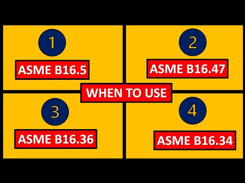 Flange standards (MOST SIMPLE GUIDE)  | ASME B16.5 | ASME B16.47 | ASME B16.34 | ASME B16.36