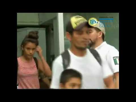 Trasladan migrantes a la Estación Migratoria de Acayucan