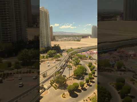 Las Vegas Westgate North Tower Scenic Elevator July 2023 22nd floor