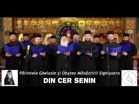 ⭐ DIN CER SENIN - Părintele Ghelasie Țepeș și Obștea Mănăstirii Sighișoara (Colinde)