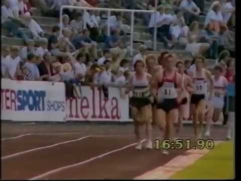 Carlos Lopes - Bislett Games 10,000m, Oslo 1983