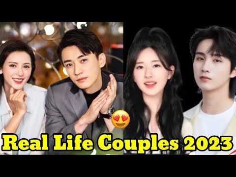 The blood of youth chinese drama real life partners 😍 (Li hongyi wife ? , Li Xue Yi wife ?) ~