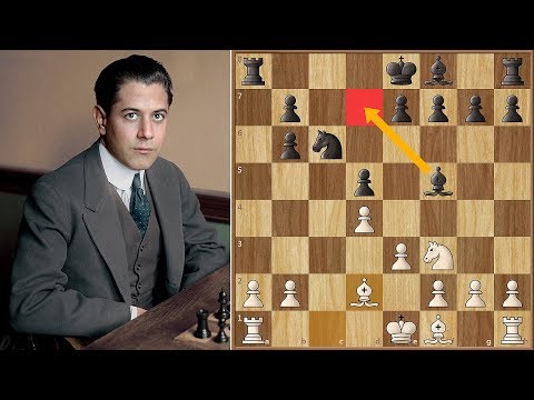 Capa's Endgame Lesson || Janowski vs Capablanca ||  Rice Memorial (1916)