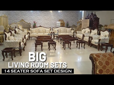 YT1105 14 Seater Sofa Set Design | Sofa | Sofas | Livingroom Makeover | Livingroom Furniture Video