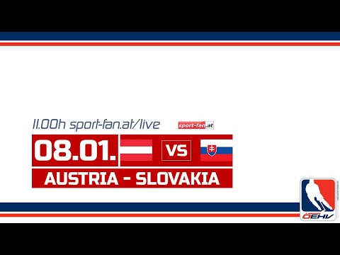ÖEHV | WW U18 | Friendly | 08.01.22 | 2:5 | Austria U18 gegen Slovakia U18