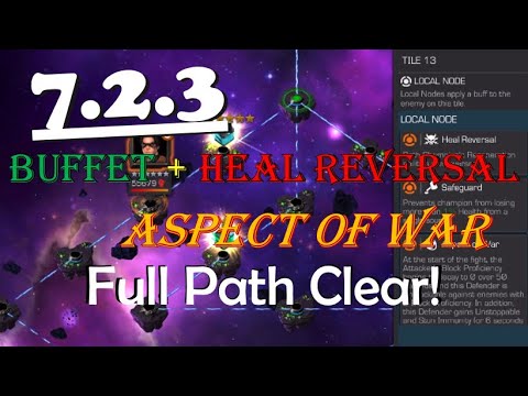 Act 7.2.3 Buffet, Heal Reversal, Aspect of War | Full Path | Marvel Contest of Champions