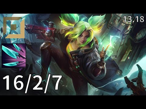 Zeri ADC vs Samira - KR Challenger | Patch 13.18
