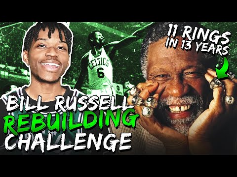 BILL RUSSELL REBUILDING CHALLENGE IN NBA 2K20... 11 RINGS IN 13 YEARS