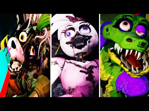 FNAF Security Breach - Freddy Reacts to All Friends Destroyed FIVE NIGHTS AT FREDDY SECURITY BREACH
