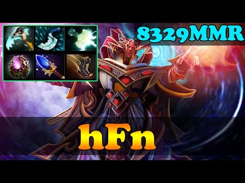 Dota 2 - hFn 8329 MMR Plays Invoker Vol 5 - Pub Match Gameplay!
