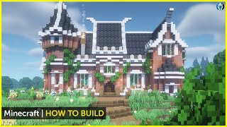 Minecraft How to Build a Victorian Mansion (Tutorial)
