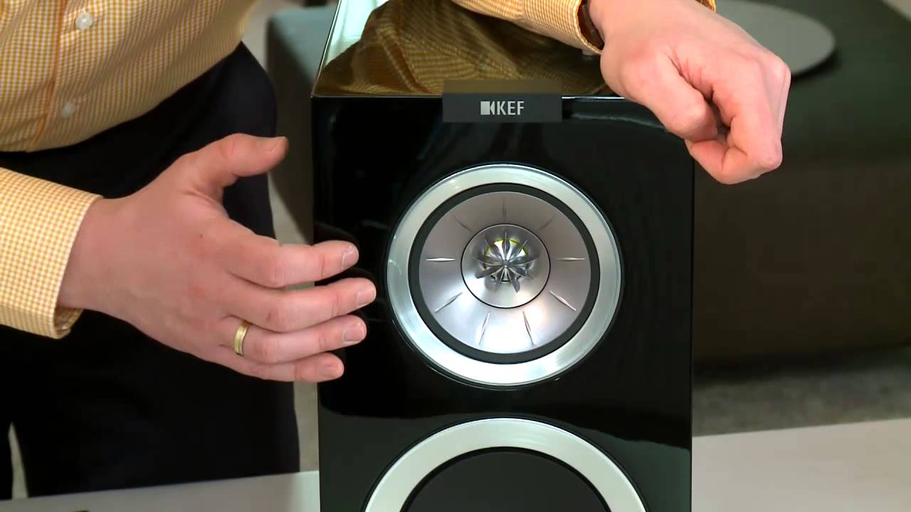 KEF R300 R100 review - unboxing video - dutch