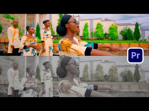 HOW I CREATE THIS MUSIC VIDEO COLOR GRADE IN ADOBE PREMIER PRO CC II TUTORIAL