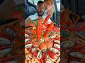 Trying MASSIVE Seafood Boil Shorts Seafoodboil